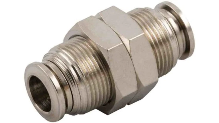 Adapter gwintowany typu rura – rura, seria: 57000, typ: Złącze do grodzi, śred.: 14mm, 20bar