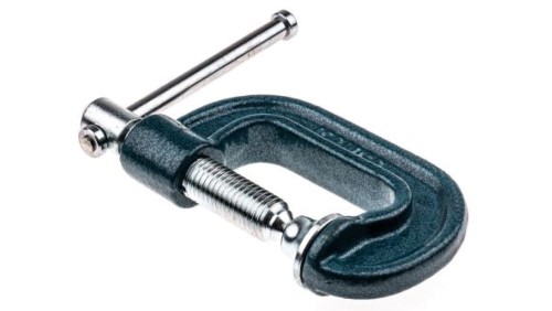 Dociskacz poziomy, otwarcie: 50mm, głębokość: 39mm, typ: Zacisk G