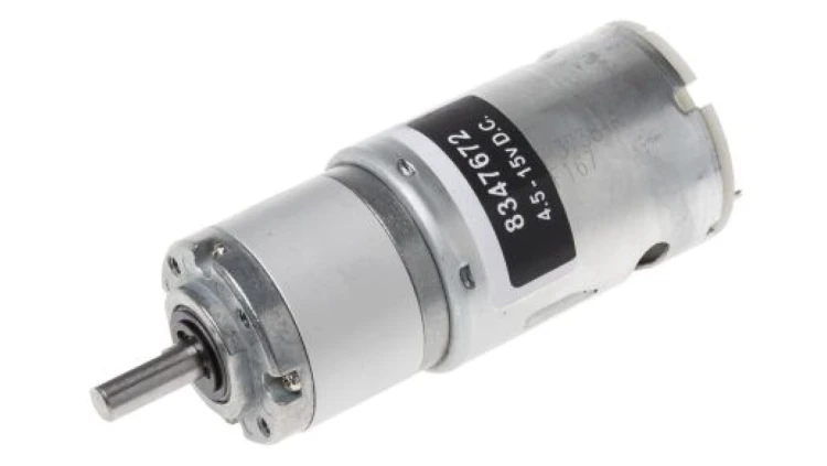 Motoreduktor DC, 2,81 A, 19,8 W, 537 obr./min, 3024 gcm, RS PRO