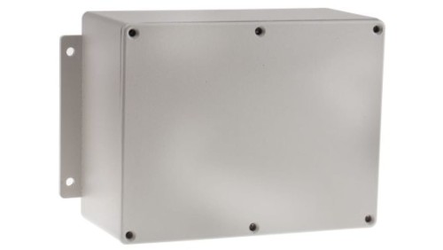 Obudowa ekranowana Szary z kołnierzem IP67 Neopren, 165.3 x 127.2 x 77.5mm, RS PRO