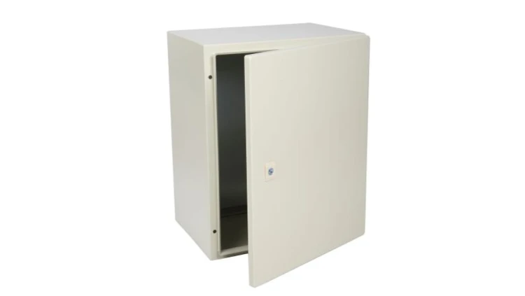 Szafka ścienna rozdzielcza RAL 7032, materiał: Stal, IP66, 400 x 500 x 300mm, RS PRO