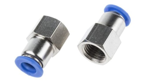 Adapter gwintowany prosty gwint – rura, 10 barów
