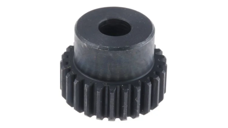 Koło zębate walcowe, moduł: 1, l.zębów: 25, śr. piasty: 20mm, śr. otworu: 8mm, Stal