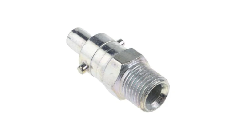 Szybkozłączka pneumatyczna, materiał Stal, złącze G 1/4 męskie, RS PRO PCL