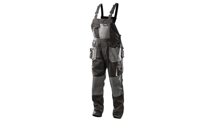 Spodnie robocze na szelkach rozmiar XL/56 81-240-XL
