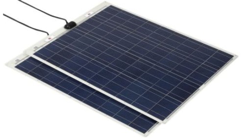 Panel słoneczny, 80W, 22V, 670x815x35mm, RS PRO /zestaw 2szt./