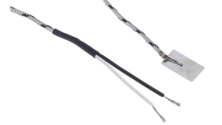 Termopara typ J do +350C 2m kabel 2m, Stal nierdzewna Zgodność z RoHS