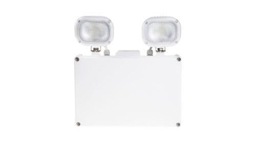 Oświetlenie awaryjne IP65 Podwójne punktowe 2 x 7,5 W LED