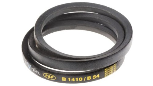 Pas napędowy, profil B, materiał: PET, guma, 17mm x 11mm x 1.37m, RS PRO