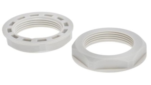 Nakrętka do dławnic kablowych, M32, IP68, kolor: Szary, materiał: Nylon 66, RS PRO