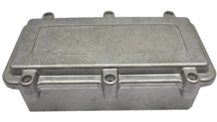 Obudowa ekranowana Srebrny IP67 Silikon, 192 x 96 x 67mm, RS PRO