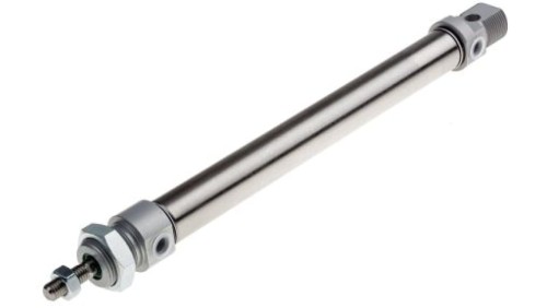 Siłownik dwustronnego działania ISO 6432 Ø 20mm, skok 160mm RS PRO