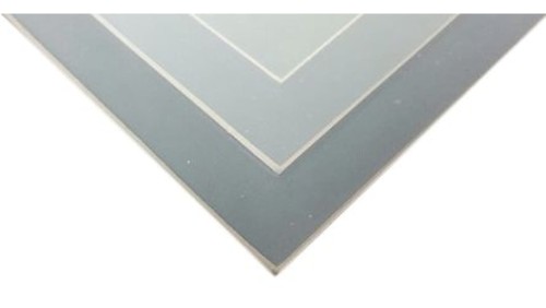 Arkusz z gąbki gumowej, Półprzezroczysty, 1.2g/cm³, 600mm x 600mm x 1.5mm, RS PRO