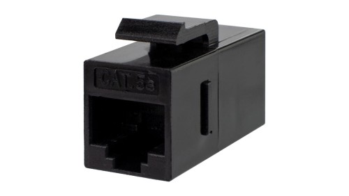 Łącznik modularny keystone 2xRJ45 8P8C kat.5e nieekranowany UTP NEKU