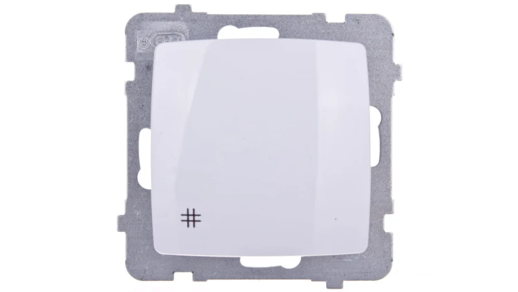 KARO Łącznik krzyżowy biały ŁP-4S/m/00