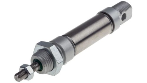 Siłownik dwustronnego działania ISO 6432 Ø 16mm, skok 10mm RS PRO