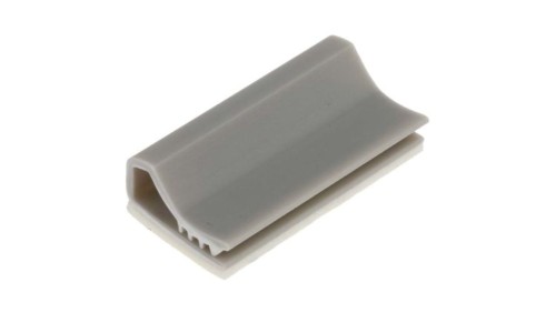 Zacisk kablowy Płaski zacisk kabla, materiał: PVC, Samoprzylepny, 13 x 25 x 6mm, RS PRO