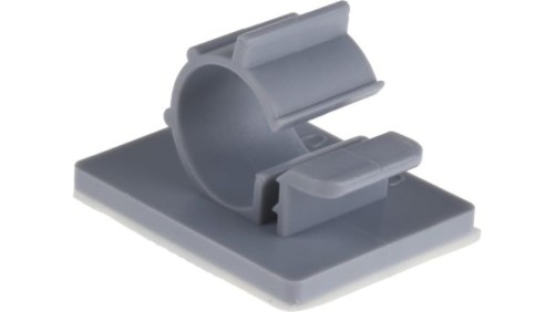 Spinka do kabli Zacisk kablowy, 10mm, materiał: Nylon 66, Samoprzylepny, 30 x 24.5mm, RS PRO