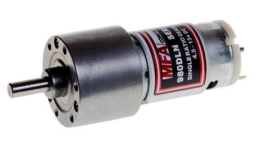 Motoreduktor DC, 840 mA, 7 W, 153 obr./min, 29 Ncm, RS PRO