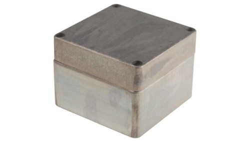 Obudowa Srebrny IP66 Neopren, 122 x 120 x 91mm, RS PRO