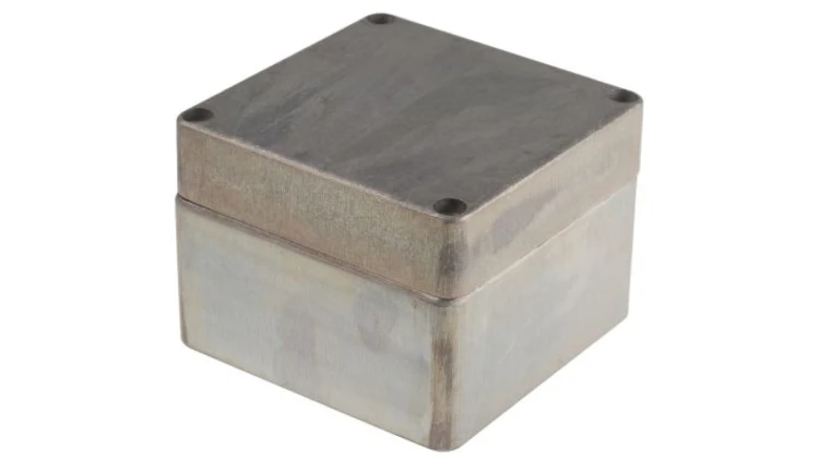 Obudowa Srebrny IP66 Neopren, 122 x 120 x 91mm, RS PRO