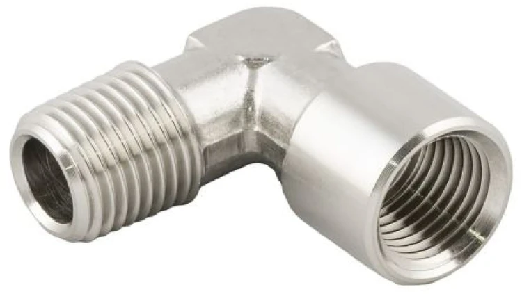 Adapter gwintowany typu kolanko, 140 barów