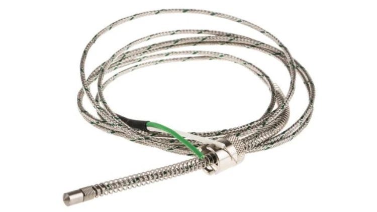 Termopara typ K do +400C 170mm kabel 2m, Stal nierdzewna Zgodność z RoHS