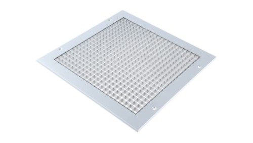 Kratka, Srebrny, Aluminium, 300 x 300mm 20mm