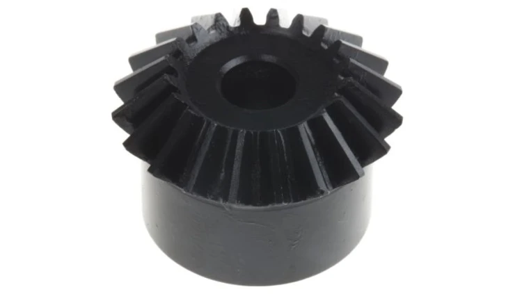 Przekładnia stożkowa, Stal, zęby: 20, Skośne, skok: 1.5mm, kąt: 20, otwór: 8mm