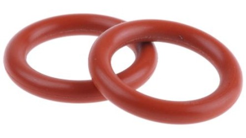 Pierścień O-ring, materiał silikon, 2.62mm, Ø zew 11/16cal, RS PRO
