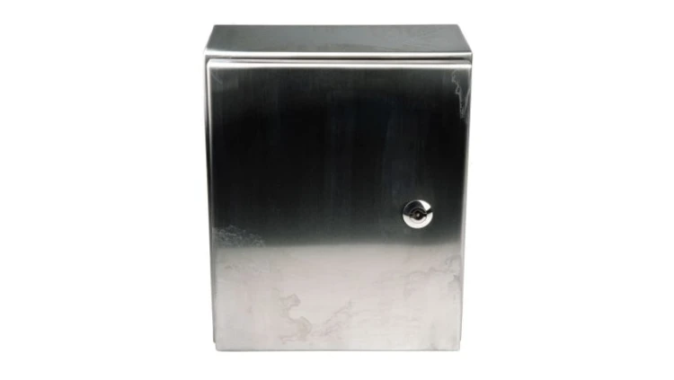 Szafka ścienna rozdzielcza, materiał: Stal nierdzewna typu 304, IP66, 300 x 250 x 150mm, RS PRO