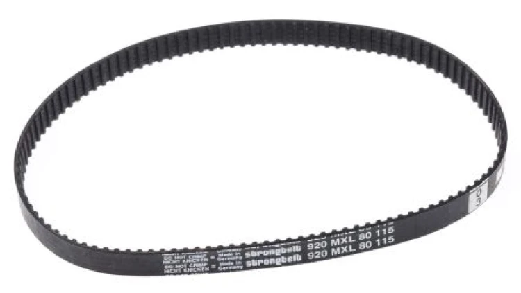 Pas zębaty x 6mm, 233.68mm, RS PRO