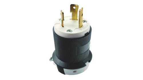 Wtyk sieciowy, 20A, 125 V AC, 2P+E NEMA L5 - 20P, RS PRO