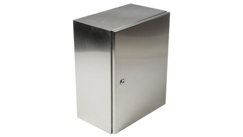 Szafka ścienna rozdzielcza, materiał: Stal nierdzewna typu 304, IP66, 240 x 360 x 150mm, RS PRO