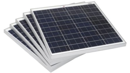 Panel słoneczny 45W 22V 634x535x25mm, RS PRO /zestaw 5szt./