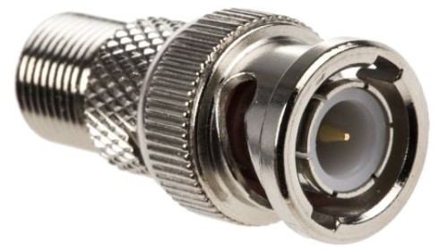 Adapter RF, Męski BNC - żeński Typ F, 1GHz