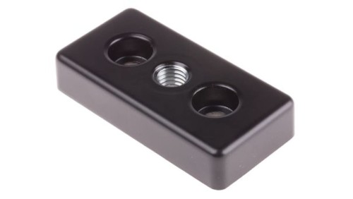 Płyta bazowa, rowek: 8mm, gwint: M12, M8, Płyta dolna, Uchwyt złącza i łączenie