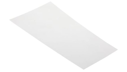 Folia z tworzywa sztucznego, Mylar, 304mm x 200mm x 0.125mm