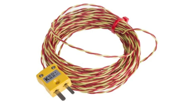 Termopara typ K do +250C 10m kabel 10m ANSI