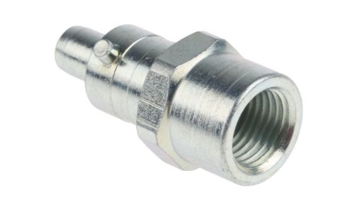 Szybkozłączka pneumatyczna, materiał Stal, złącze Rp 1/4 żeńskie, RS PRO PCL
