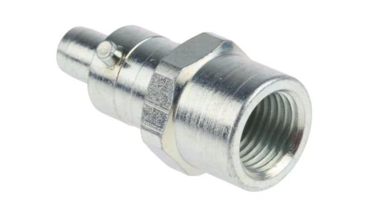 Szybkozłączka pneumatyczna, materiał Stal, złącze Rp 1/4 żeńskie, RS PRO PCL