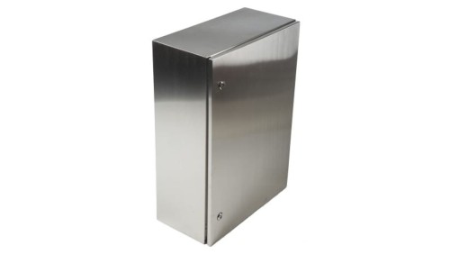 Szafka ścienna rozdzielcza, materiał: Stal nierdzewna typu 304, IP66, 500 x 700 x 250mm, RS PRO