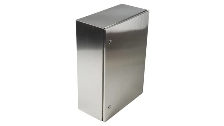 Szafka ścienna rozdzielcza, materiał: Stal nierdzewna typu 304, IP66, 500 x 700 x 250mm, RS PRO
