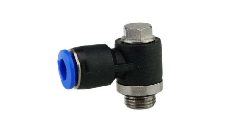Adapter gwintowany typu Banjo gwint – rura, 1, Wciskane 10 mm, 9,9 kgf/cm², 990 kPa