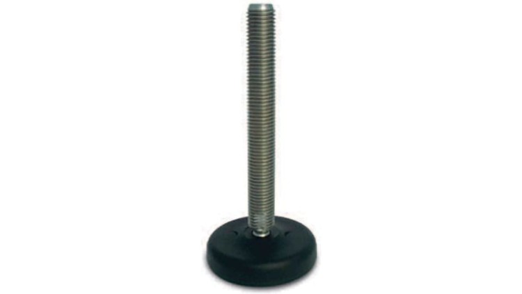 Nóżka poziomująca, Ø 103mm, M16, 132mm, 1800kg, RS PRO