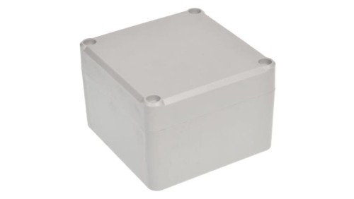 Obudowa ekranowana Szary IK09, IP65 Silikon, 81.95 x 79.95 x 55mm, RS PRO