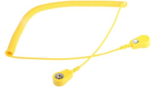 Przewód do opaski ESD, 4mm Tak, dł. przewodu 1m, RS PRO Pojedynczy przewód