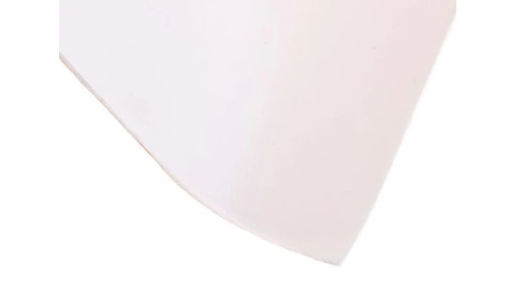 Arkusz z gąbki gumowej, Biały, 0.25g/cm³, 1m x 600mm x 1.5mm, , samoprzylepny, RS PRO