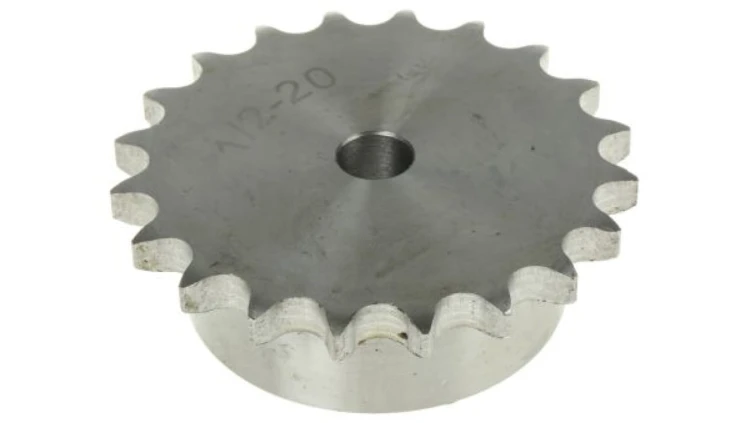 Koło łańcuchowe drabinkowe, 20 zębów, 08B-1, Pilot, śr otworu: 40mm, śr toczna: 81.19mm, Stal