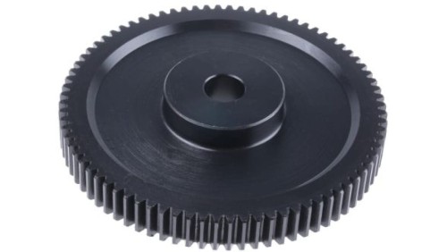 Koło zębate walcowe, moduł: 2, l.zębów: 80, śr. piasty: 60mm, śr. otworu: 20mm, Stal